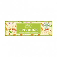 Мягкий грильяж миндальный с финиками
