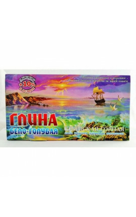 Глина бело-голубая крымская горная