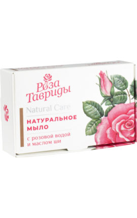 Мыло с розовой водой и маслом ши