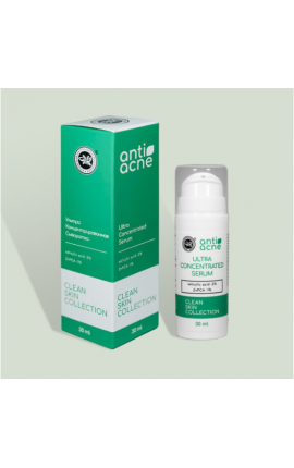 Ультраконцентрированная сыворотка anti-acne для жирной и проблемной кожи CLEAN SKIN COLLECTION
