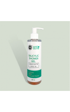 Салициловый гель для душа anti-acne для проблемной кожи CLEAN SKIN COLLECTION Салициловый гель для душа anti-acne для проблемной кожи CLEAN SKIN COLLECTION