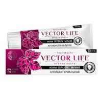 Зубная паста  Vector life антибактериальная