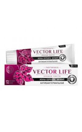 Зубная паста  Vector life антибактериальная