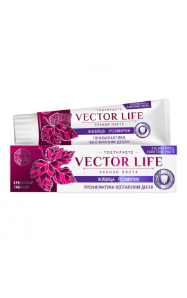 Зубная паста Vector life профилактика воспаления десен