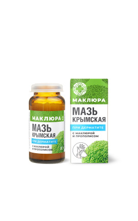 Мазь крымская Маклюра при дерматите