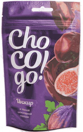 ChoCoGo Инжир в темной шоколадной глазури ChoCoGo Инжир в темной шоколадной глазури