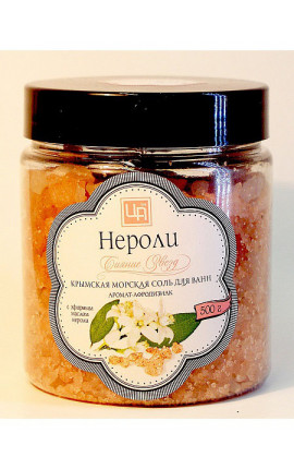 Соль морская для ванн Нероли